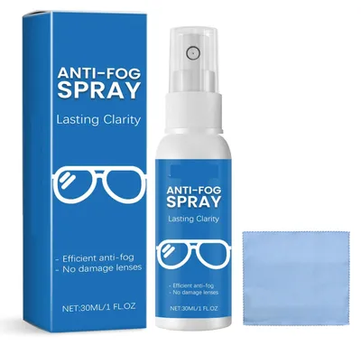 Produktbild von Anti-Beschlag Spray mit Linsenreiniger und Tuch