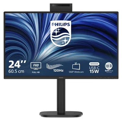 Produktbild von Philips 3000 series 24B2N3200JH/00, 60,5 cm (23.8"), 1920 x 1080 Pixel, Full HD, LCD, 4 ms, Schwarz