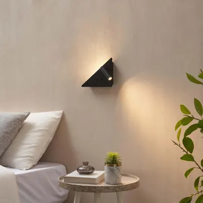 Produktbild von KOSILUM - Wandleuchte, Metall, Acryl und Aluminium - Schwarz - A