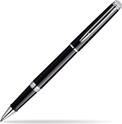 Obrázok produktu pre Waterman Hémisphère, Čierna, Strieborná, Čierna, Lak, Jemná, Všestranný, 1 kusov