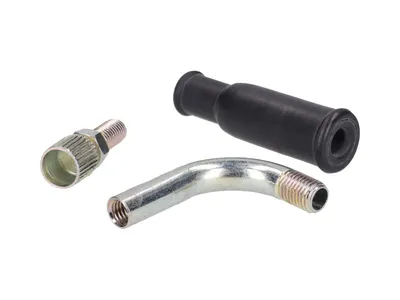 Obrázek produktu pro Gaszug Rohrbogen Dellorto 90° für PHBG, PHBL, PHBH, PHF, PHM Vergaser