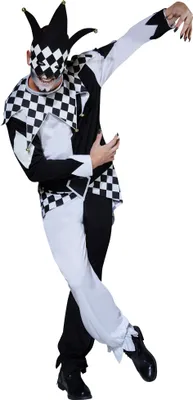 Produktbild von Adult The Dark Jester Costume - Size XL