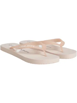 Zdjęcie produktu dla Klapki damskie CK CALVIN KLEIN JEANS – obuwie plażowe lub basenowe, nr katalogowy YW0YW00098, BEACH SANDAL MONOGRAMM TPU, rozmiar 39 (EUR) – 6 (UK) – 8,5 (USA) – 25 (cm), 100% guma