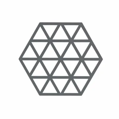 Image de Zone Dessous de verre Triangles Cool Grey
