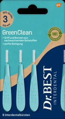 Obrázek produktu pro Dr.Best Interdental Green Clean gr.3 6ks