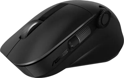 Produktbild von ASUS ProArt Mouse MD300, rechts, Optisch, RF Wireless + Bluetooth, 4200 DPI, Schwarz