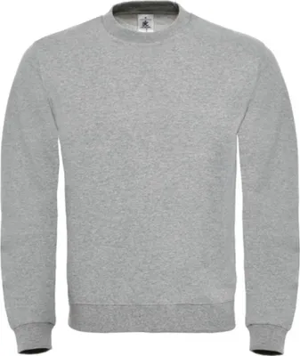 Obrázok produktu pre B&C WUI20 | Mikina / pulóver ID 002 - Farba: Heather Grey - Veľkosť: XL