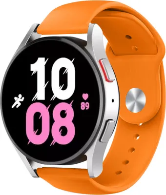 Produktbild von Strap-it Samsung Galaxy Watch 5 - 44mm Sportarmband (Orange)