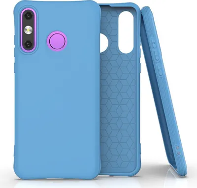 Produktbild von Soft Color Silikonhülle für Huawei P30 Lite - Blau KP10353