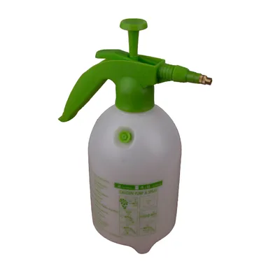 Produktbild von Handdrucksprüher 2 l Tankinhalt grün/weiß mit verstellbarer Düse (Strahl/Nebel)