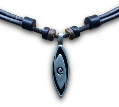 Produktbild von HANA LIMA Surferkette Surferhalskette Surfschmuck Lederkette Halskette Herren Da