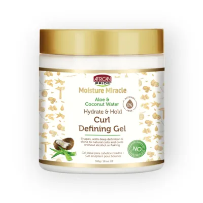 Zdjęcie produktu dla African Pride Moisture Miracle Curl Defining Gel 16 uncji