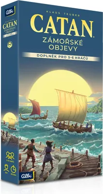 Productafbeelding van Albi Catan - Overzeese ontdekkingen, voor 5-6 spelers