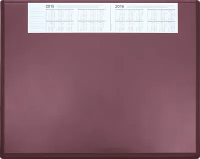 Immagine prodotto di Soennecken Schreibunterlage 3657 63x50cm Vollsicht bordeaux