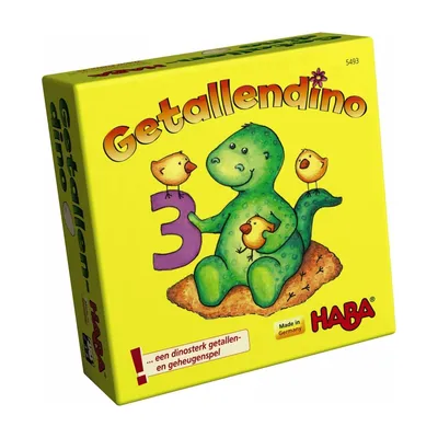 Produktbild von HABA Zahlendino, 3 Jahr(e), Karton, Holz