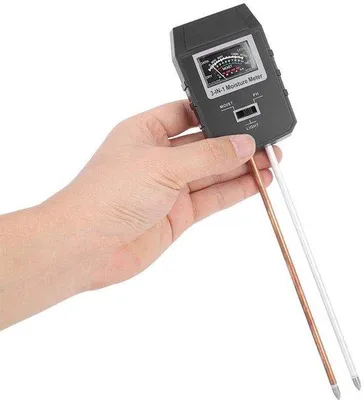 Obrázek produktu pro Trojitý měřič půdy – digitální snímač pH, vlhkosti a světla pro zahradu a půdu