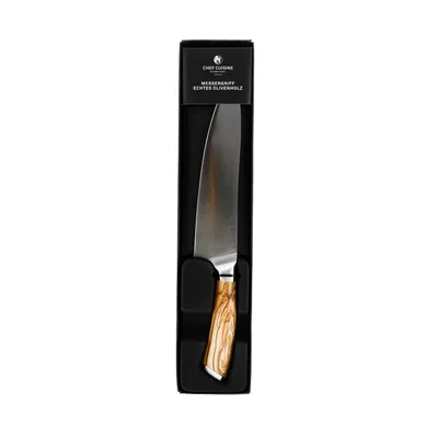 Produktbild von Chef Cuisine Chefmesser 20,5 cm für Fleisch, Fisch und Gemüse aus Edelstahl und Olivenholz
