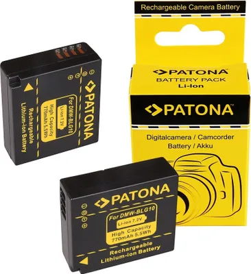 Produktbild von 2x Akku für Panasonic DMC-GF6 DMW-BLG10 CS-BLG10MC DC-TX2 DMCGF3 DMC-GF3 DMCGF3CK