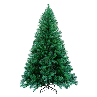 Image de Jopassy Sapin de Noël Support pour arbre de Noël Sélection flocage vert 150cm