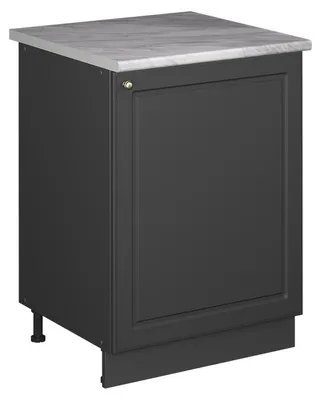 Produktbild von Spülenunterschrank Vicco Fame-Line Anthrazit-Gold Landhaus/Anthrazit 60 cm, Model 63410