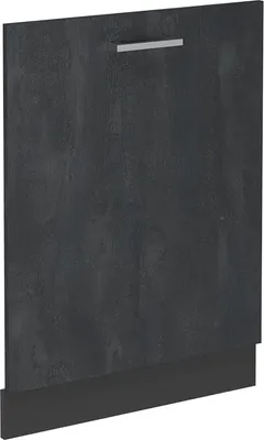 Produktbild von Geschirrspülblende Vicco R-Line Schwarz Beton 60 cm ohne Arbeitsplatte, Model 54530