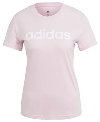 Productafbeelding van adidas Loungewear Essentials Slim Logo T-shirt voor dames, model GL0771. Adidas pullunder, maat: XS