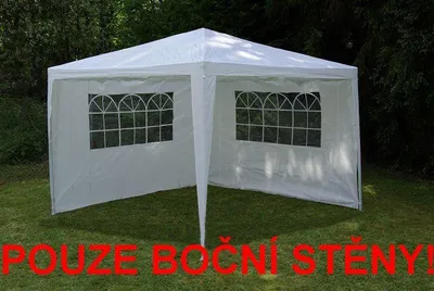Obrázek produktu pro Sada 2 bočních stěn pro zahradní stan, bílá