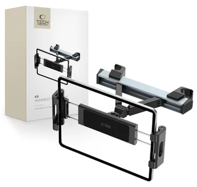 Zdjęcie produktu dla Tech-Protect V3 Headrest Car Mount For Tablet Black