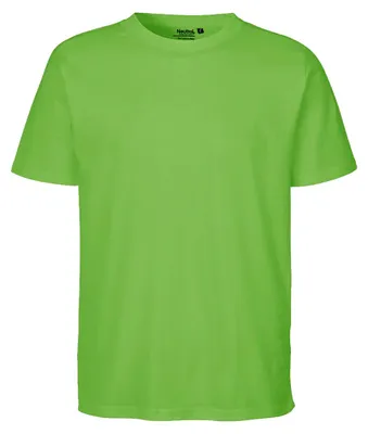 Image de Neutre - T-shirt pour hommes/femmes Unie LT3459 (XL) (Citron vert)