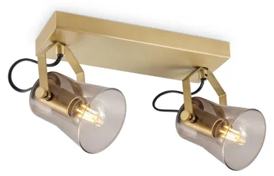 Produktbild von Home Sweet Home LED-Strahler - 27 x 18 x 18,5cm - Messing