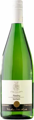 Produktbild von Riesling feinherb 2020–Fruchtig & vegan, Literflasche (12x1l)