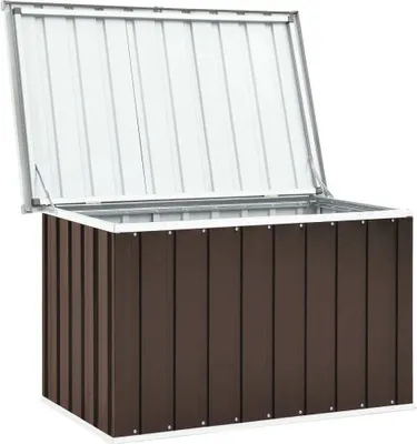 Productafbeelding van vidaXL Tuinopslagbox, bruin, 109 x 67 x 65 cm