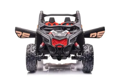 Obrázok produktu pre ES-Toys detské elektrické autíčko Can Am RS, pohon všetkých kolies, dvojmiestne, pneumatiky EVA, rádio, MP3 čierna