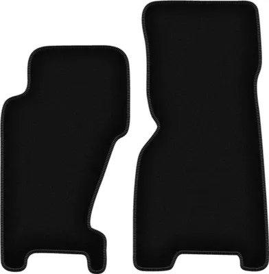 Immagine prodotto di Wielganizator Tappetini anteriori in velluto per Jeep Grand Cherokee WJ (1998-2004, fuoristrada) neri, set 2 pz, con fissaggi
