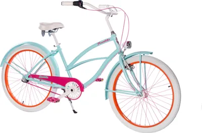 Produktbild von Plumbike La Donna Stadtfahrrad Damen 26" 3-Gang - Mint