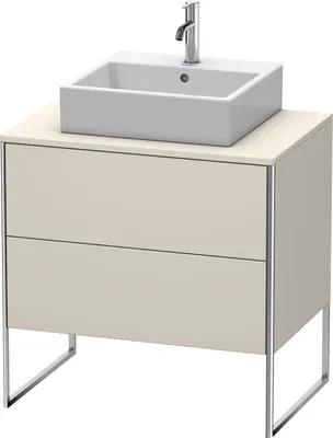 Produktbild von Waschtischunterbau XSQUARE 778x800x548mm taupe matt 778 x 800 x 548 mm taupe matt