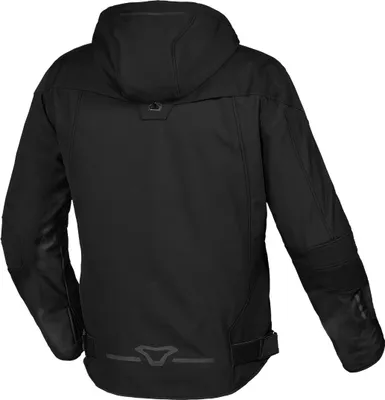 Zdjęcie produktu dla Wodoodporna tekstylna kurtka motocyklowa Macna Territor, czarna, 3XL