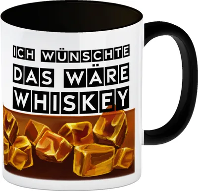 Produktbild von Ich wünschte das wäre Whiskey Kaffeetasse