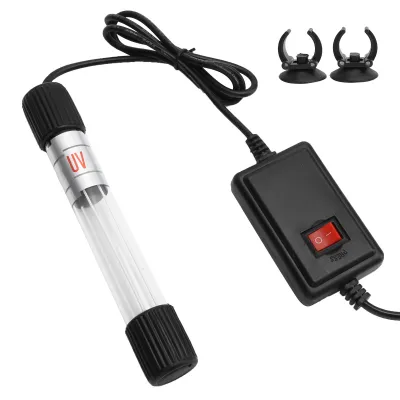 Zdjęcie produktu dla Światło UV do akwarium, czyste światło do akwarium, lampa UV do akwarium, światło zanurzeniowe do akwarium, światło do czyszczenia glonów w akwarium, wodoodporna lampa do akwarium