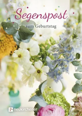 Immagine prodotto di Neukirchener Segenspost Grußheft zum Geburtstag mit Platz für persönliche Grüße