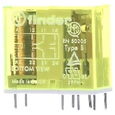 Obrázek produktu pro Zásuvné/PCB relé - Spínací relé DC 24V 8A 50.12.9.024.1000