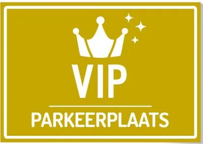 Produktbild von CombiCraft Schild 'VIP Parkplatz' - 21x30 cm