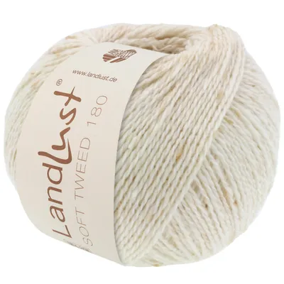 Produktbild von Lana Grossa - Landlust Soft Tweed 180 0101 natur meliert