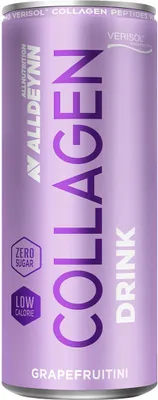 Produktbild von ALLNUTRITION ALLDEYNN Collagen Drink 330 ml Grapefruitini (Grapefruit-Rose) / Kollagen / Kstlicher kalorienarmer Collagen-Drink mit erfrischendem Pink-Grapefruit-Geschmack