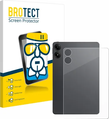 Produktbild von BROTECT Schutzglas für Xiaomi Redmi Pad Pro (Rückseite) Schutzfolie Panzer Folie Glas Display Schutz klar