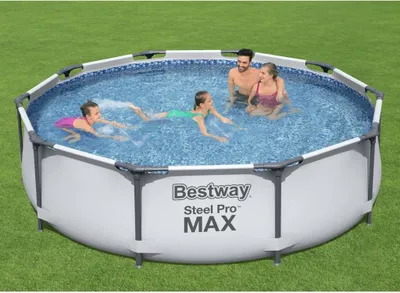 Produktbild von BESTWAY STAEL MAX SWIPHING Pool Set 305x76 cm