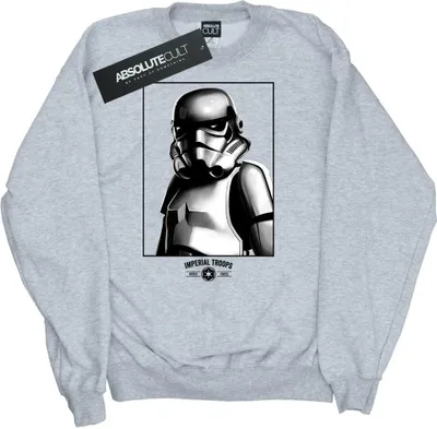 Produktbild von Star Wars - "Imperial Troops" Sweatshirt für Herren BI45528 (XXL) (Grau)