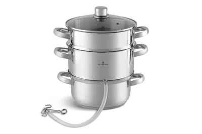 Produktbild von Stoomextractor – Ontsapper – Ø 22 cm – RVS – 5 liter