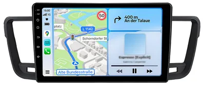 Obrázok produktu pre 9-palcové autorádio Android 6+128 GB pre Peugeot 508 2011-2018 bezdrôtové CarPlay Android Auto 4G WiFi GPS navigácia 8-jadrový RDS DSP DAB+ Bluetooth