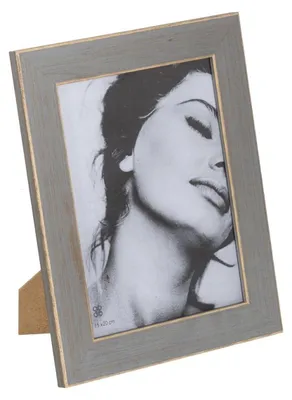 Fotolijst aus Holz und Glas, 20x1x25 cm, mehrfarbig, rechteckig